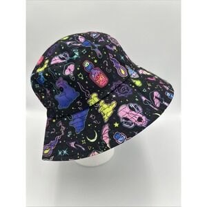 Fun Psychedelic Magic Mushroom Party Perfect for‎ Events Club EDM Hippie Y2K Hat